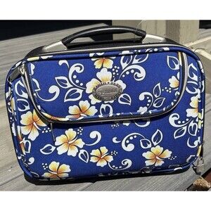 Hawaiian Travel Case Suitcase Suit Case Summer Bag Hibiscus Flower Vacation